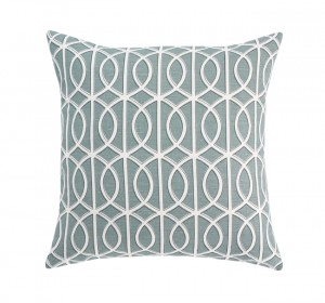 Gate Azure Pillow by Dwellstudio