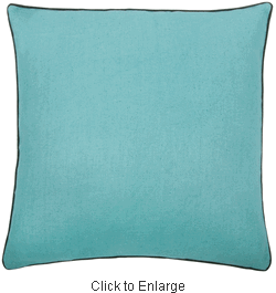 Solid Linen Aqua