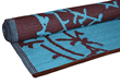 Branches Floormat in Turquoise/Brown