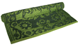 Floral Floormat in Moss/Green