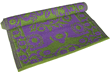 Floral Floormat in Green/Purple